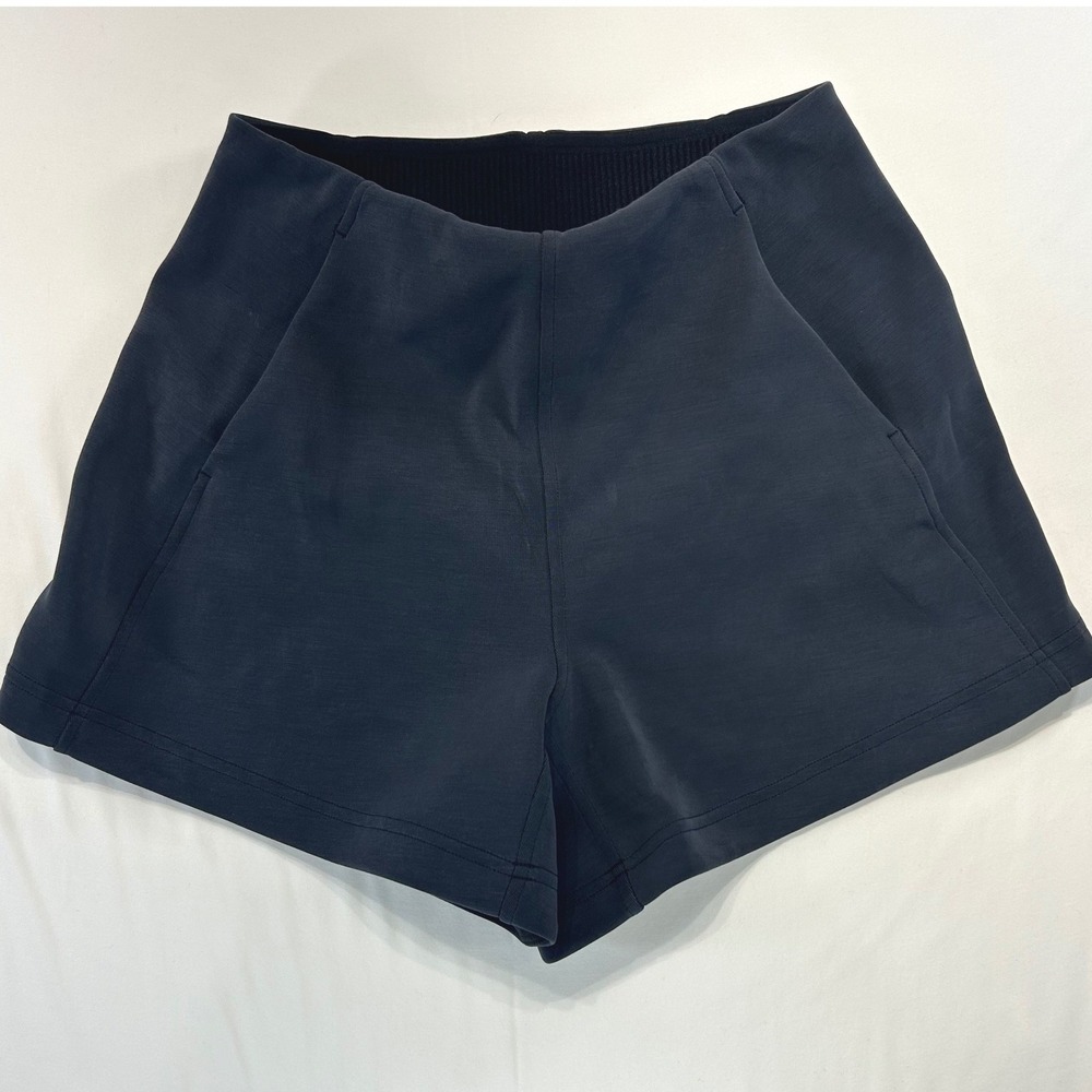 Lululemon Athleisure Quiet Luxury Shorts 2 Summer Modal Blend Minimalist Grey